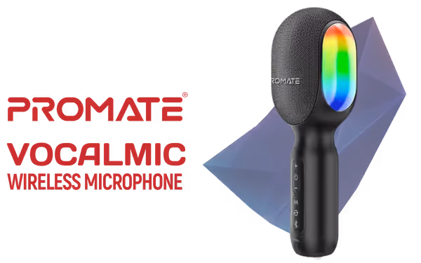 Promate VOCALMIC Wireless Bluetooth Karaoke Microphone - image 1 Promate VOCALMIC Wireless Bluetooth Karaoke Microphone - image 1
