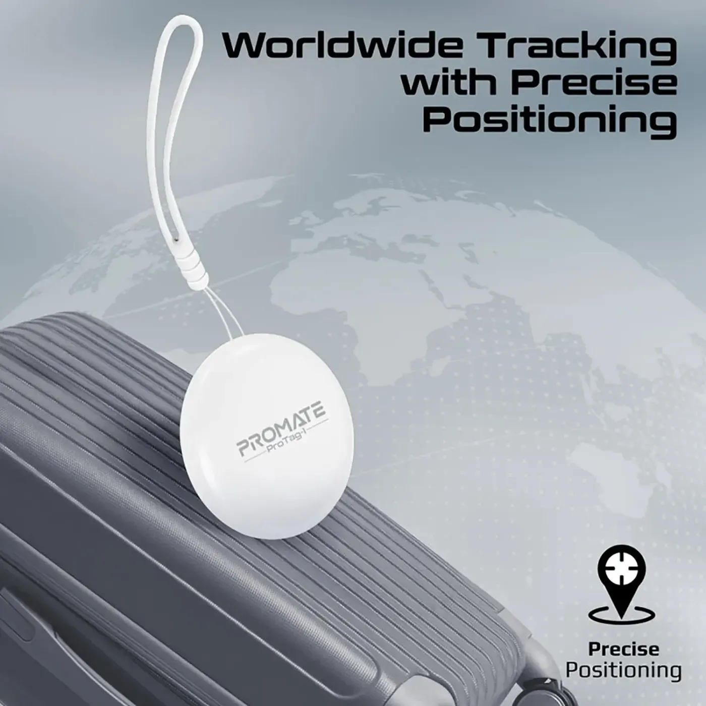 Promate ProTag-1 illustrating Lost Mode and left-behind notifications