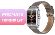 Promate xWatch RM 1.78" AMOLED Smartwatch with Bluetooth Calling - image 1