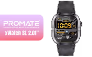 Promate xWatch SL 2.01" Smartwatch with Bluetooth Calling - image 1
