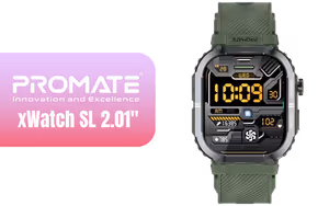 Promate xWatch SL 2 01 inch Fitness Tracker Smartwatch Green Promate xWatch SL 2 01 inch Fitness Tracker Smartwatch Green - Image 1