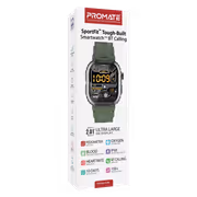 Promate xWatch SL 2.01" Smartwatch — Bluetooth Calling, IP68 - image 3
