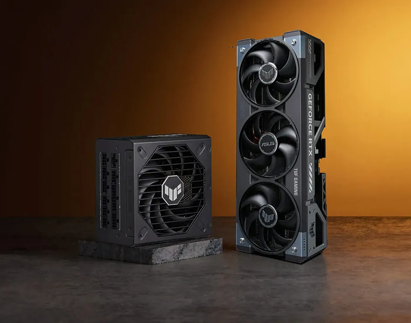 TUF Gaming Gold PSU units including 1200W and 1000W