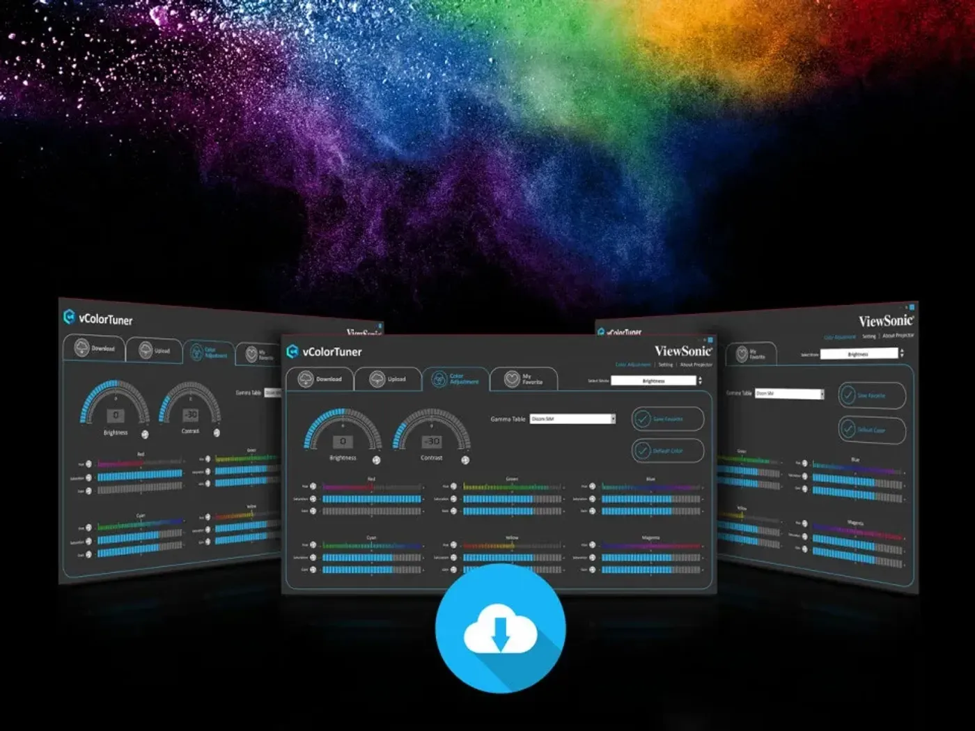 vColorTuner cloud-based color profile customization and sharing