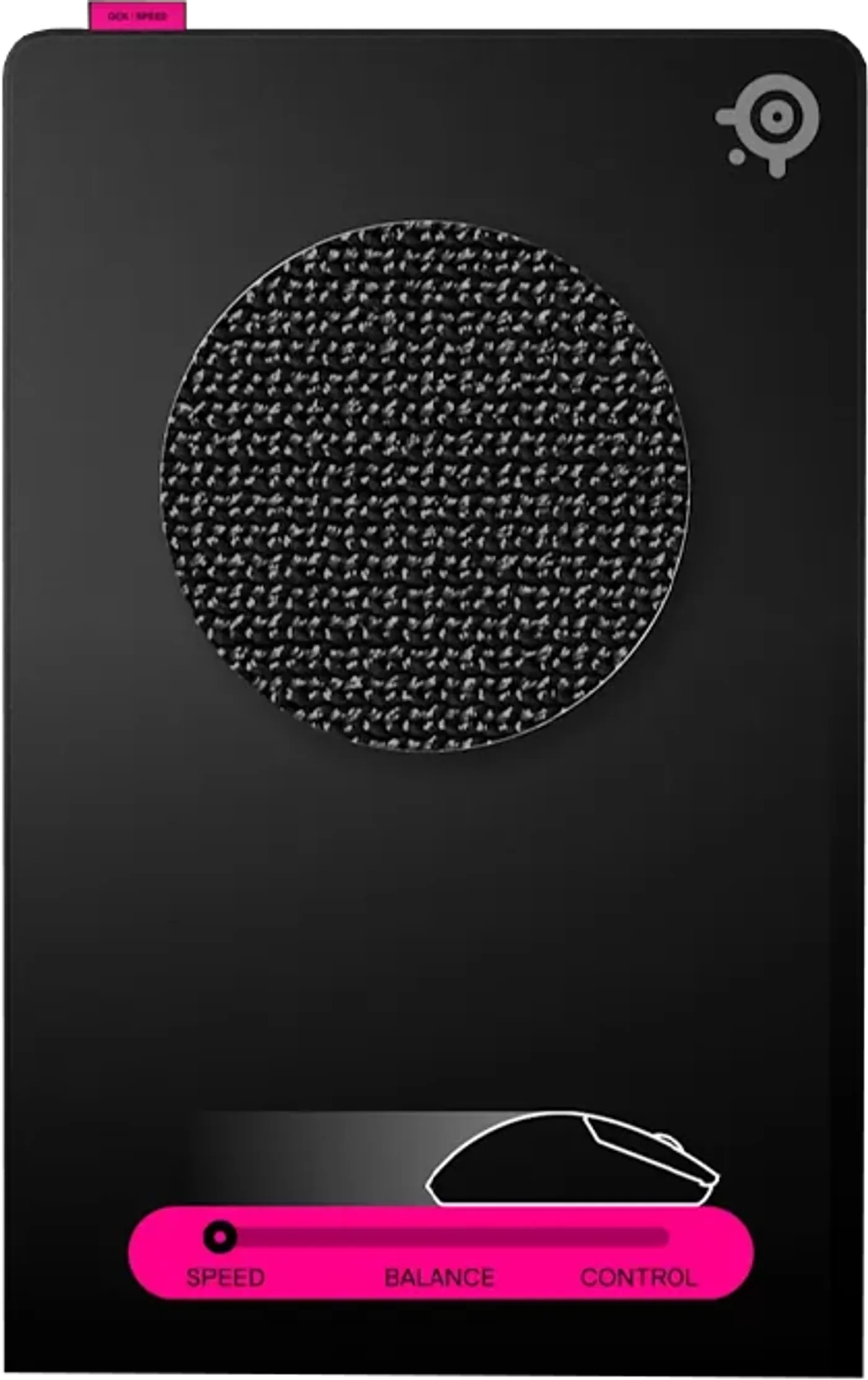 Speed surface gaming mouse pad with ultra-low friction for fast movements