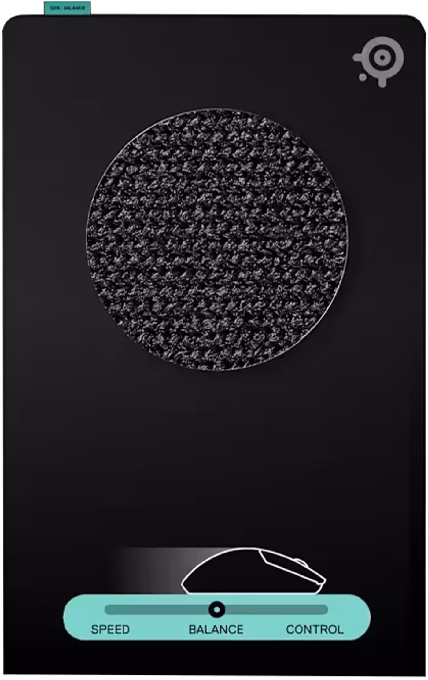 Balanced Gaming Mousepad with Tight Weave for Versatile Performance