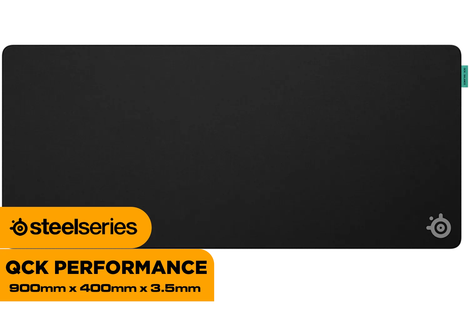 Steelseries QcK Performance XL - Balance / 3.5 MM Thick Base / Low-Profile Stitched Edges / Extra Soft Non-Slip Base / 63433