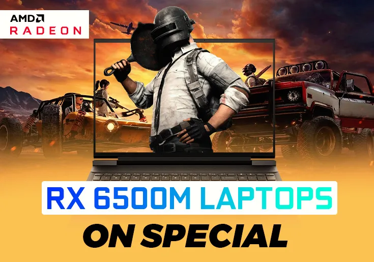 Radeon RX 6500M Gaming Laptops