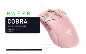 Razer Cobra Wired Gaming Mouse - Pikachu & Eevee - image 1
