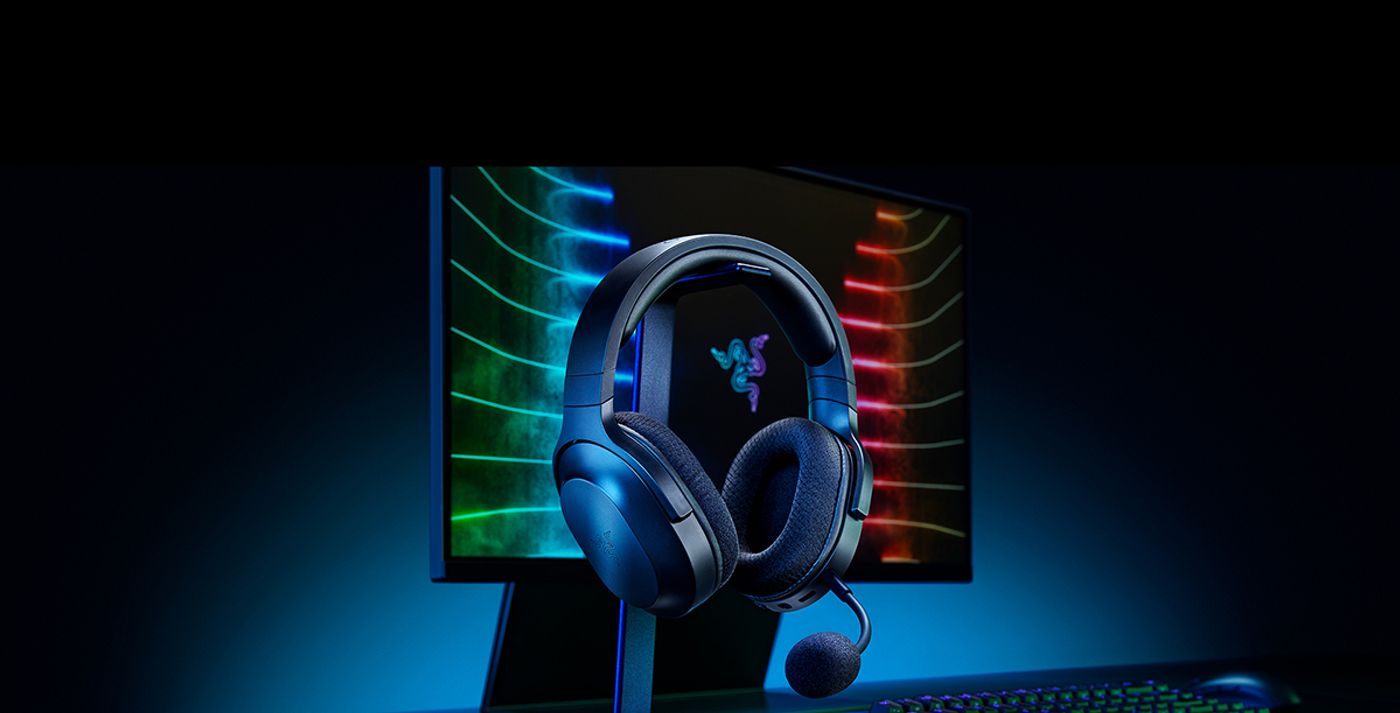 Razer Barracuda X connected to a handheld console and a phone