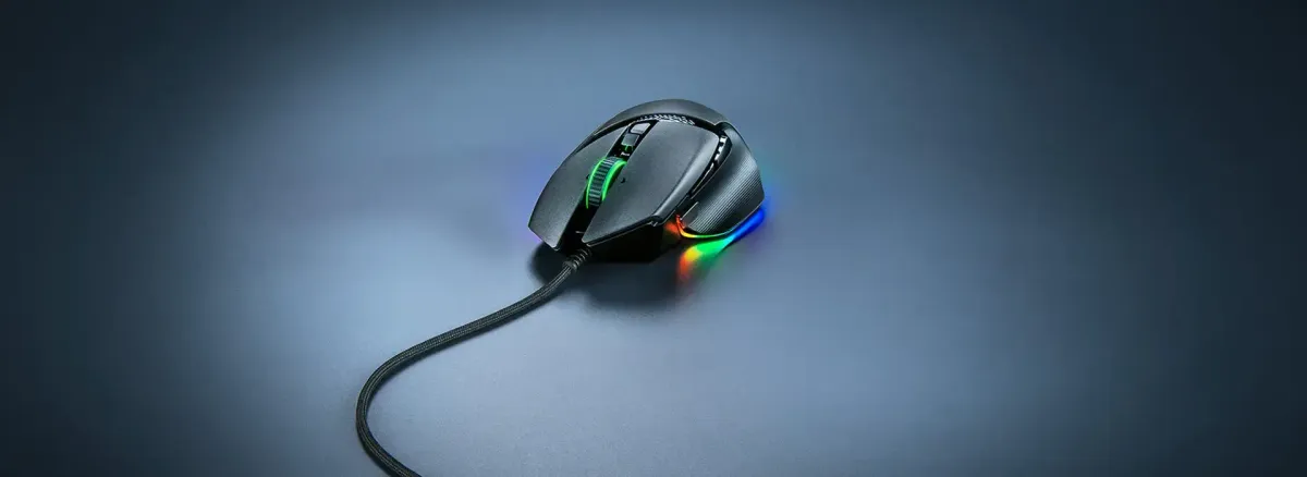 Razer Basilisk V3 Mouse Speedflex Cable Technology Desktop