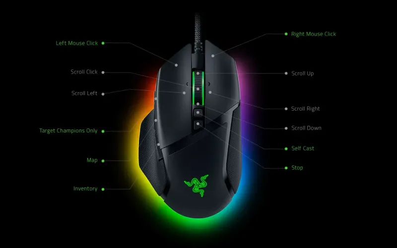 Razer Basilisk V3 Mouse for League of Legends (LoL)