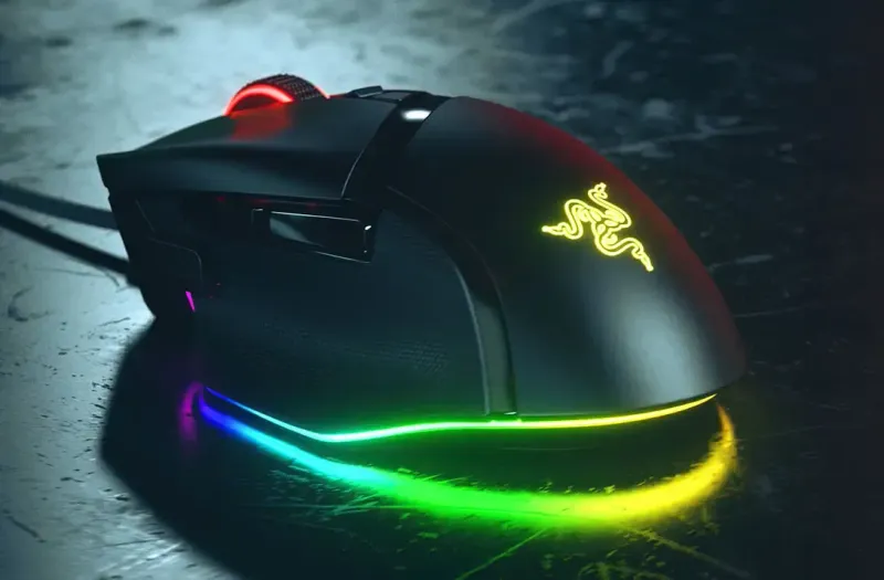 Razer Basilisk V3 35K Wired Mouse Chroma RGB Lighting Mobile