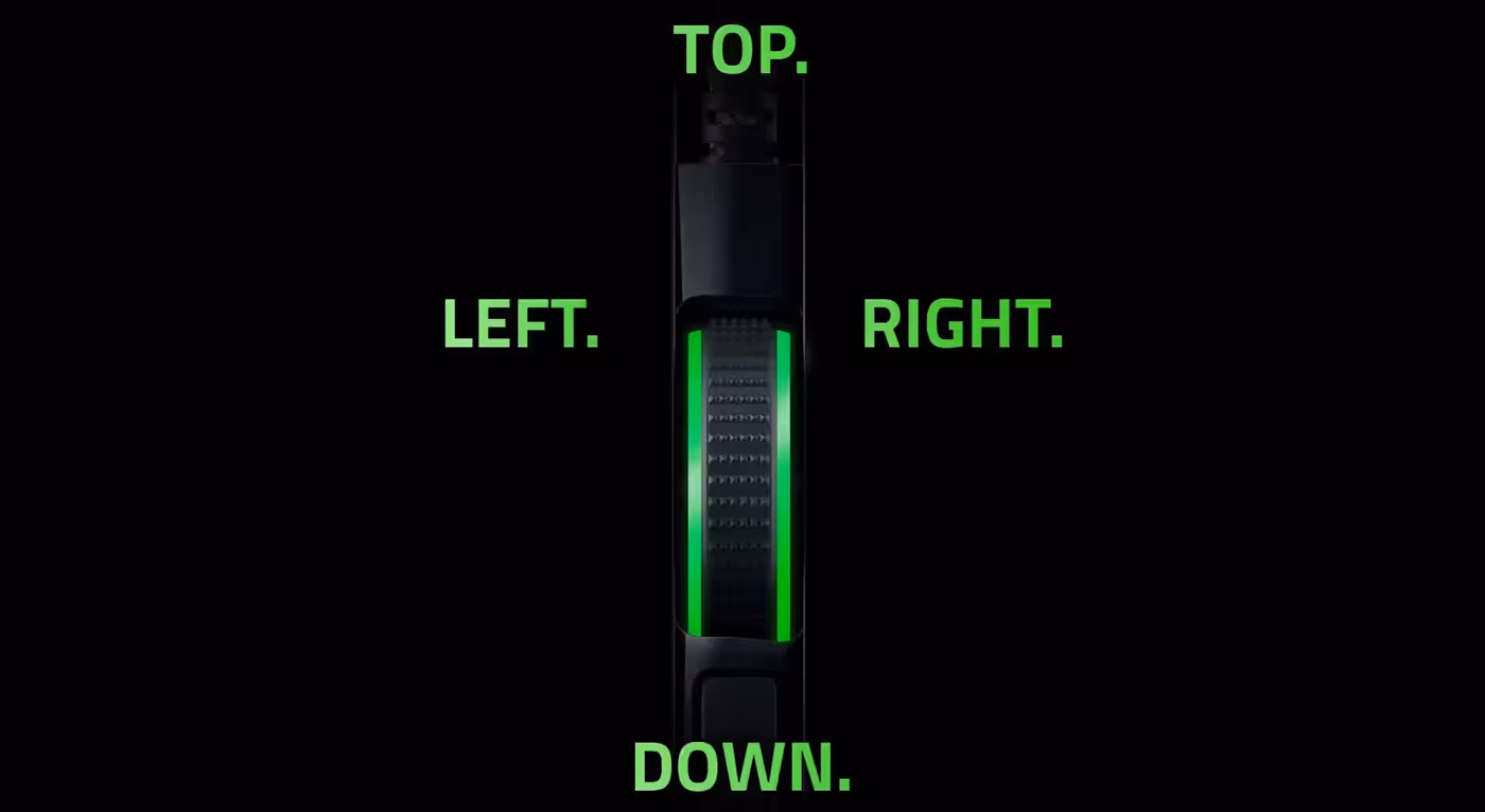 Razer Basilisk V3 gaming mouse featuring the HyperScroll Tilt Wheel design