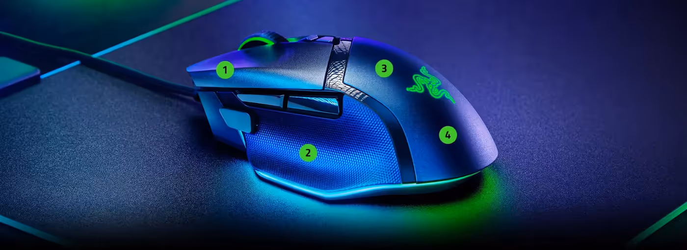 Razer gaming mouse showcasing commitment to environmentally sustainable manufacturing