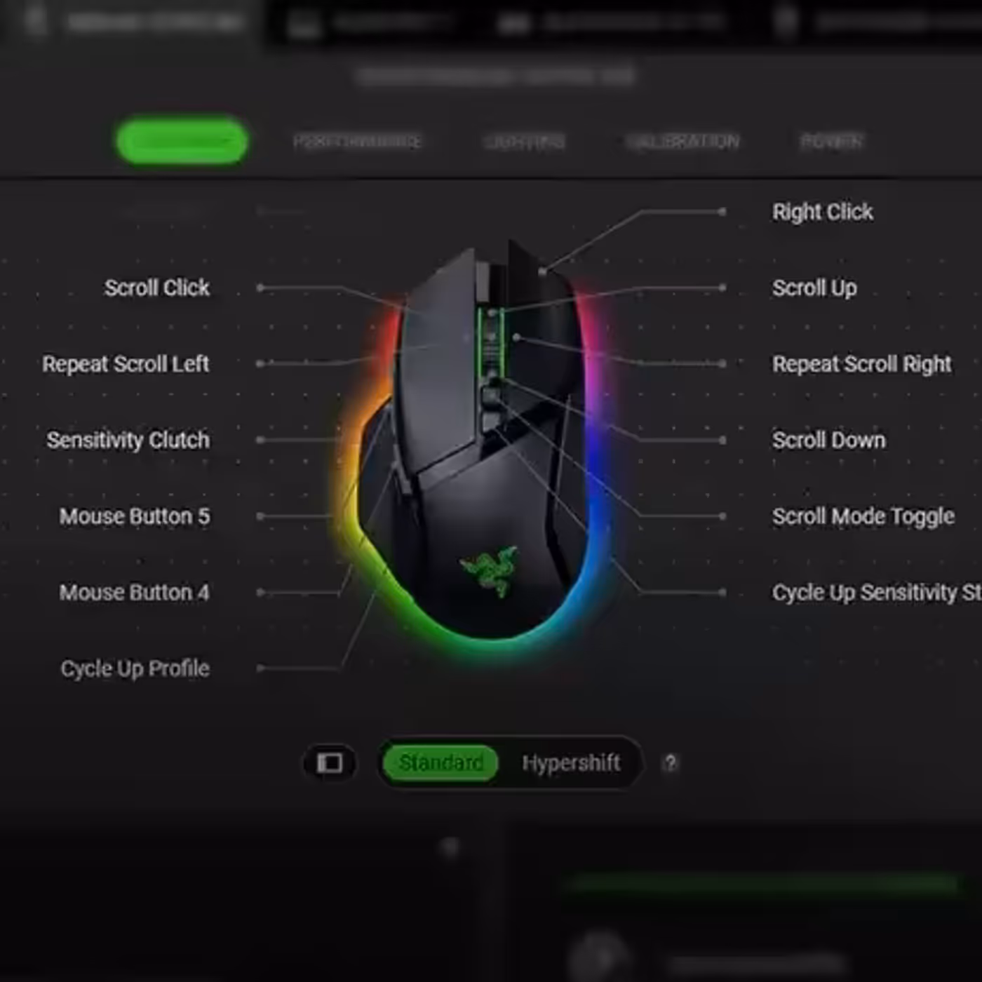 Razer Basilisk V3 Pro 35K wireless gaming mouse white edition featuring Razer Hypershift capabilities