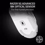Razer Basilisk V3 X Wireless Gaming Mouse White - image 14