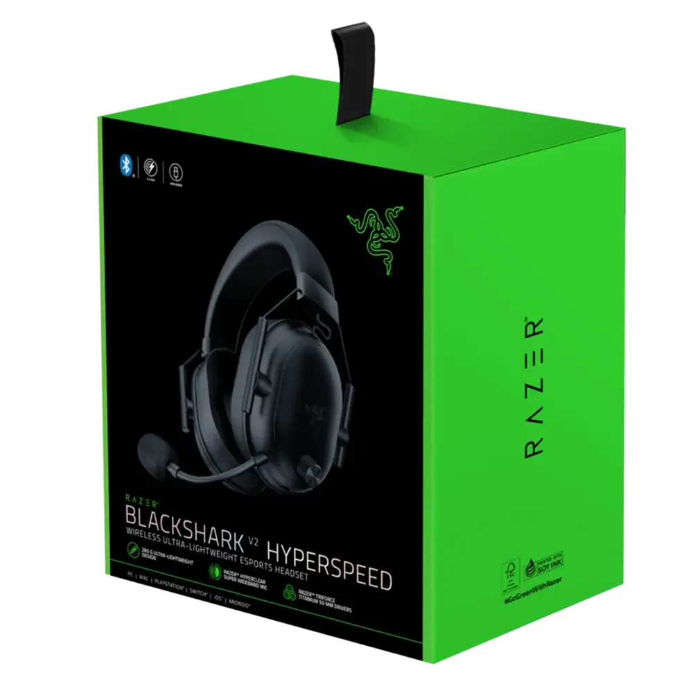 Razer BlackShark V2 HyperSpeed Wireless Gaming Headset - Best Deal 