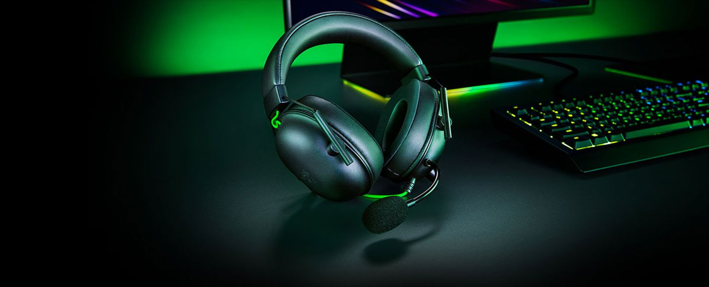 Razer BlackShark V2 X wired gaming headset in black