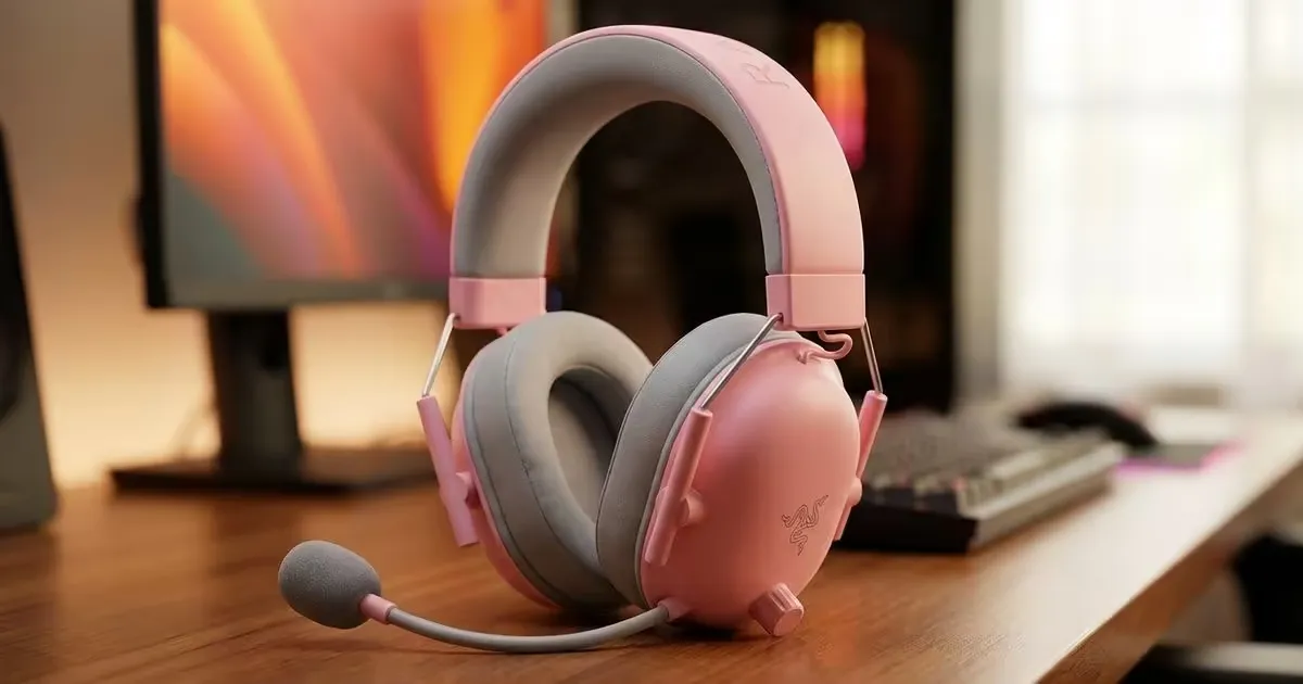 Pink Razer Backshark Razer BlackShark V2 X Quartz Pink Gaming Headset - 7.1, 50mm | Evetech