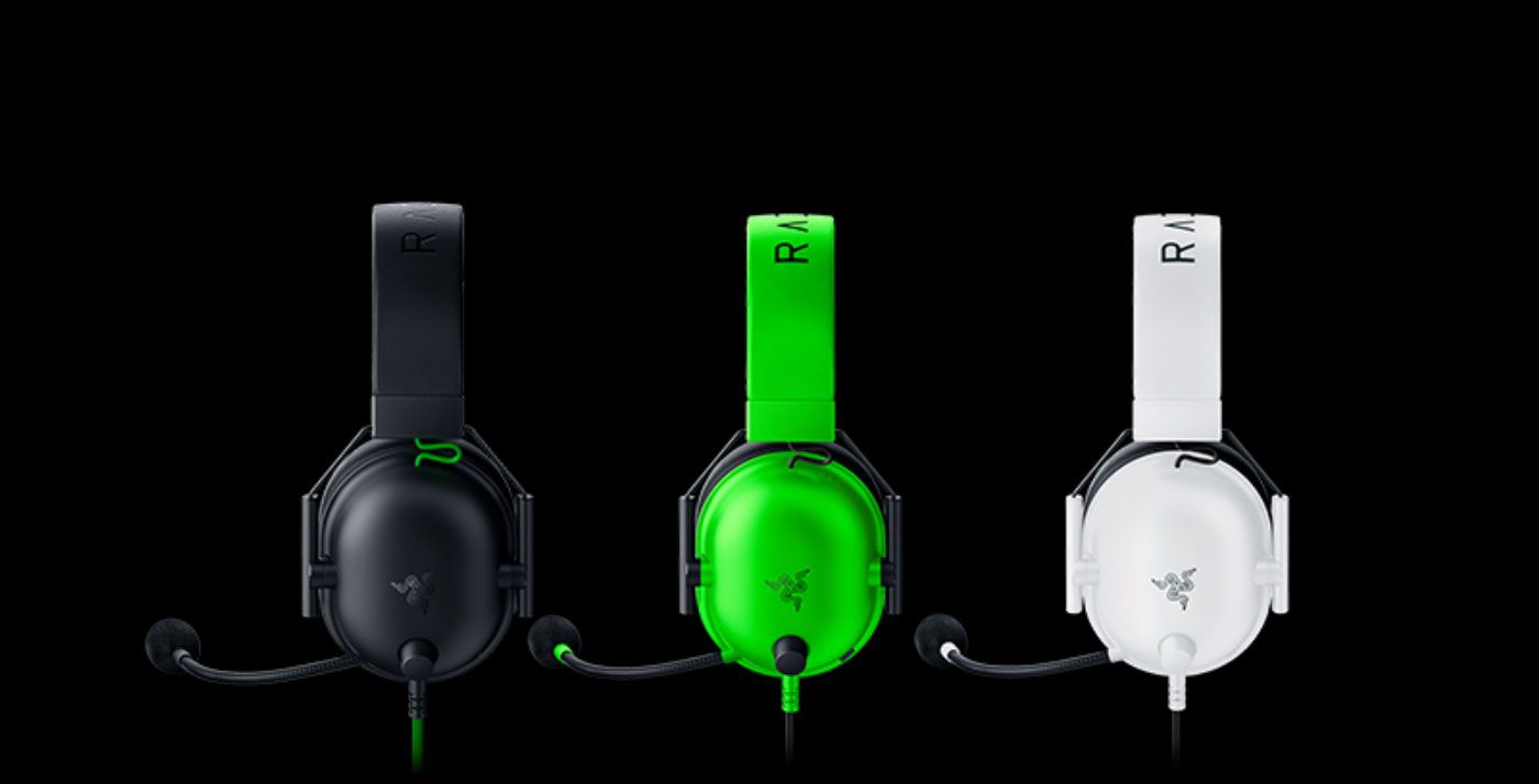 Razer BlackShark V2 X Gaming Headset available in multiple color variants