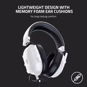 Razer BlackShark V2 X 7.1 Gaming Headset (White) - Wired - image 11