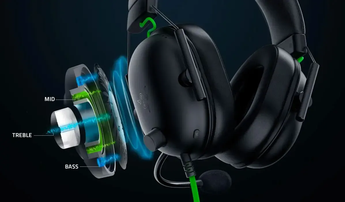 Razer BlackShark V2 X USB Gaming Headset — 7.1 Surround | Evetech