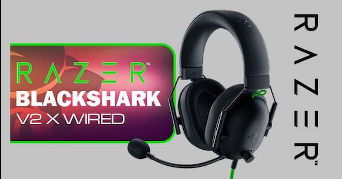 Razer BlackShark V2 X USB Gaming Headset — 7.1 Surround