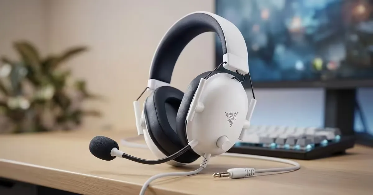Razer BlackShark V2 X White 7.1 PlayStation Gaming Headset | Evetech