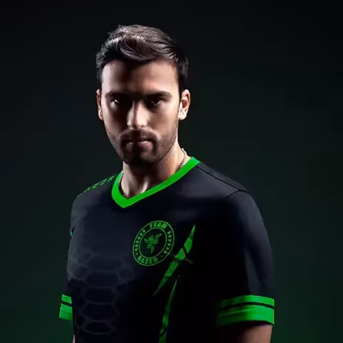 Pro gamer NiKo with Razer BlackShark V3 Pro Wireless Gaming Headset