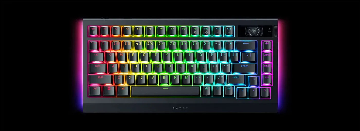 Razer BlackWidow V4 Pro 75% Wireless Gaming Keyboard | Evetech