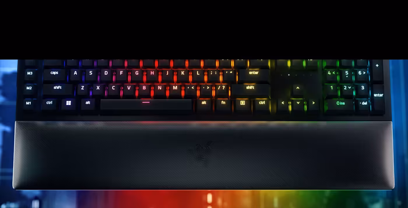 Magnetic plush leatherette wrist rest with integrated underglow for enhanced gaming comfort
