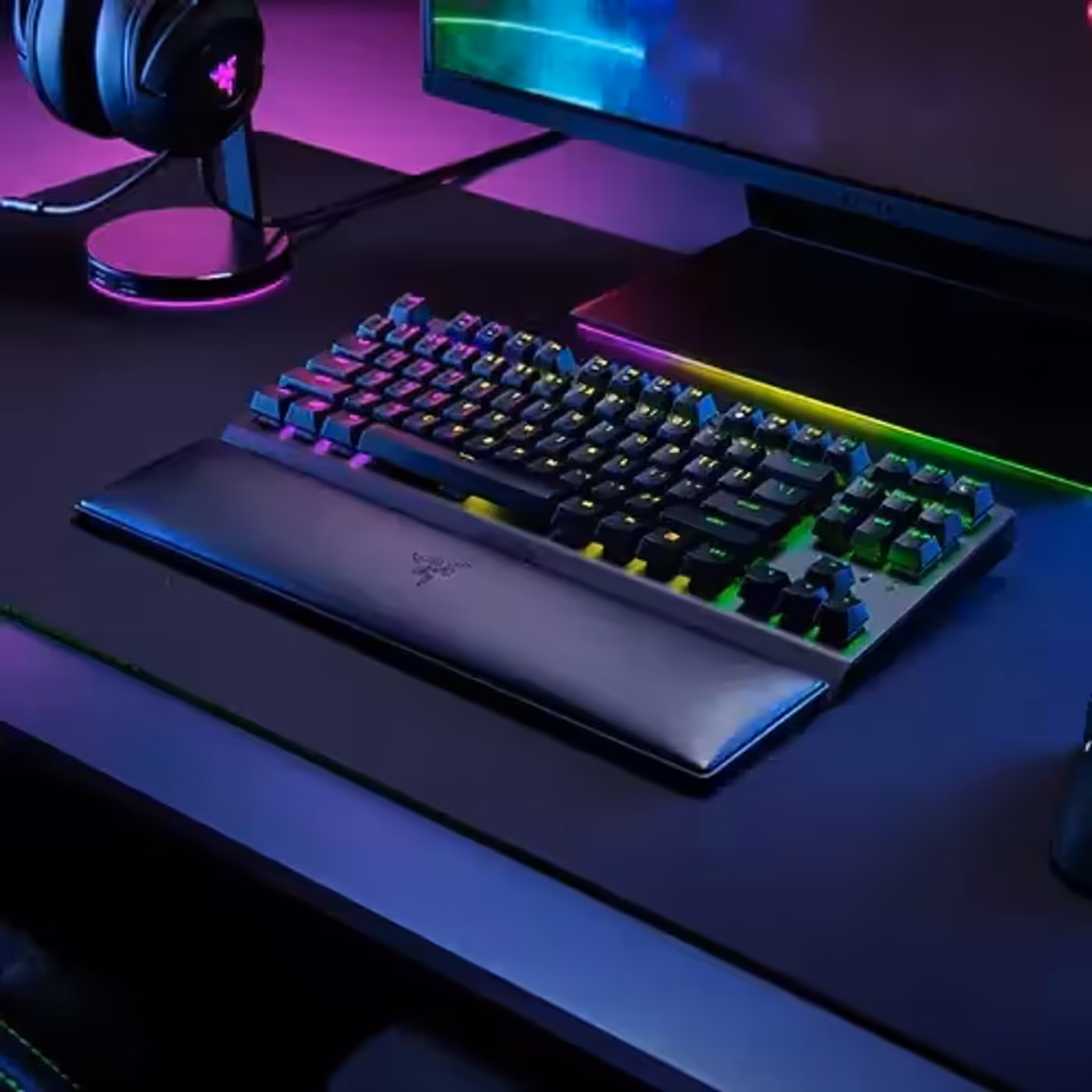 Razer Ergonomic Wrist Rest for Tenkeyless Mechanical Gaming Keyboards