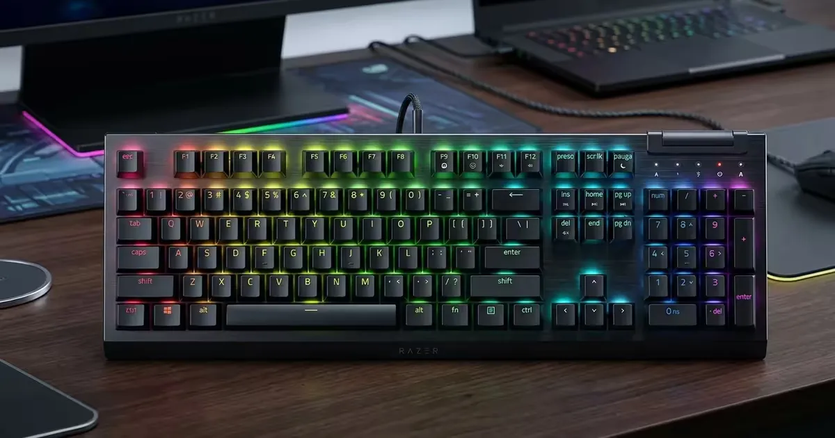 Razer BlackWidow V4 X Yellow - Mechanical Gaming Keyboard | Evetech