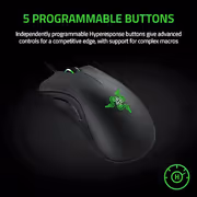 Razer DeathAdder Essential Gaming Mouse — 6,400 DPI, Ergonomic - image 7