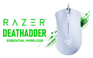 Razer DeathAdder Essential Gaming Mouse - White - Image 1