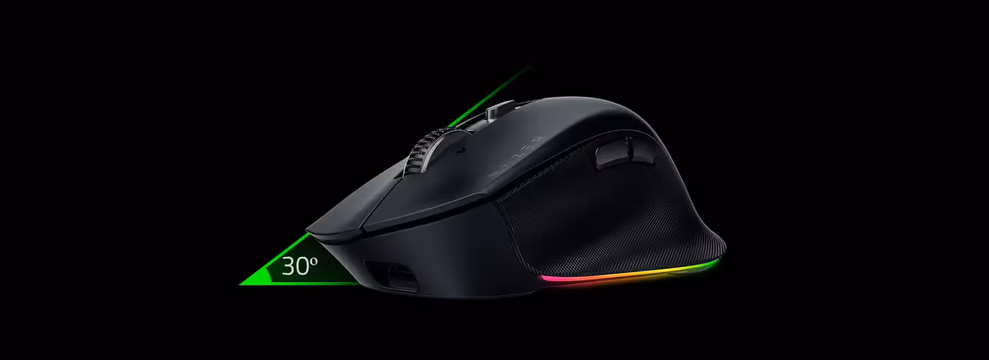 Razer DeathAdder V3 Pro Gaming Mouse with HyperPolling Technology for Precise Gaming Performance