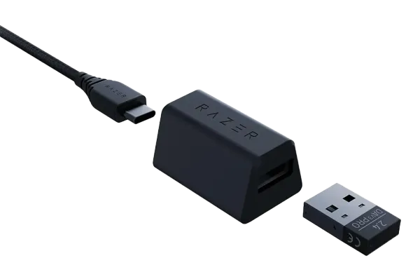 HUYUN USB Dongle Signal Mouse Receiver Adapter Replacement for Razer Deathadder V2 Pro Wireless Gaming Mouse