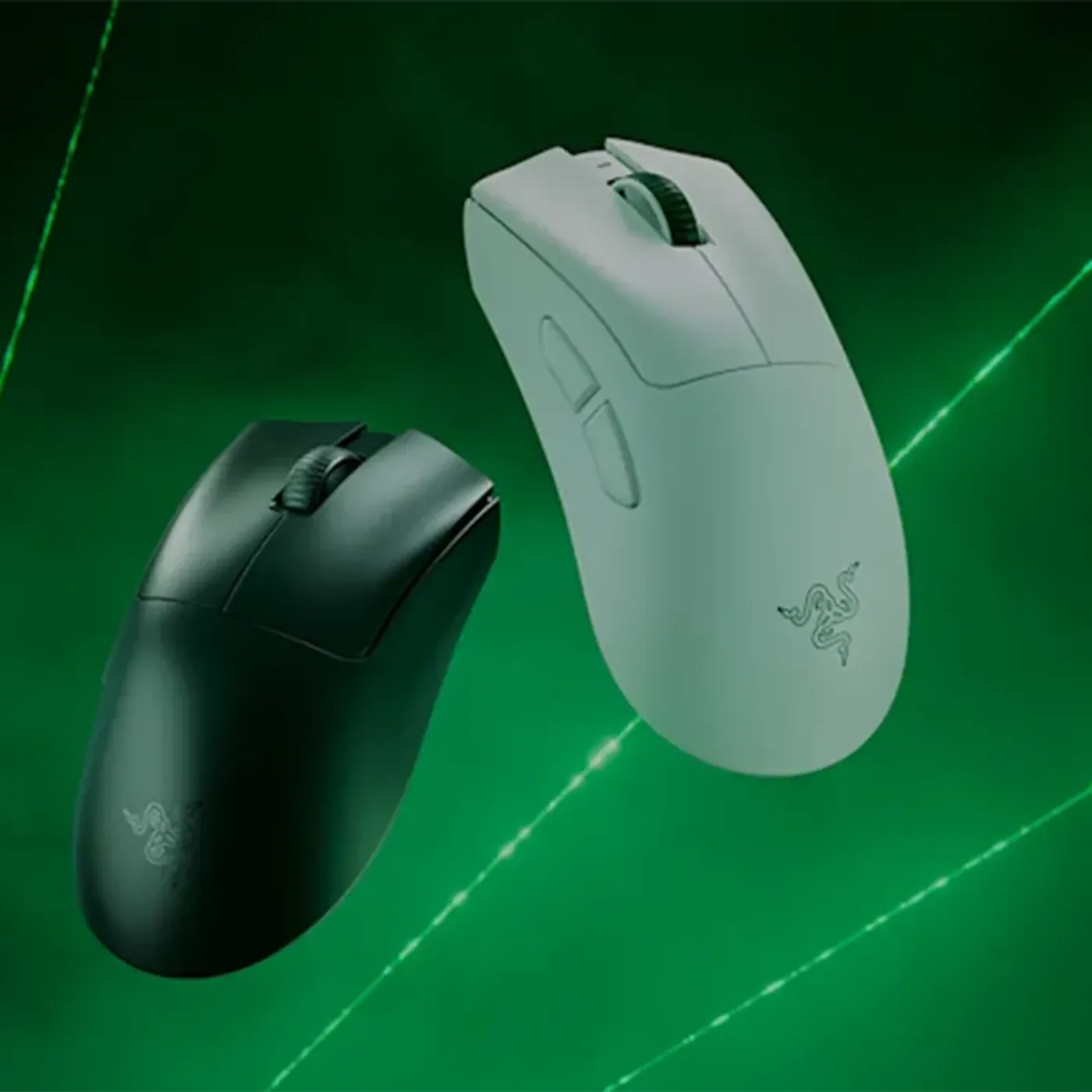 Razer DeathAdder V4 Pro gaming mouse showcasing advanced technology