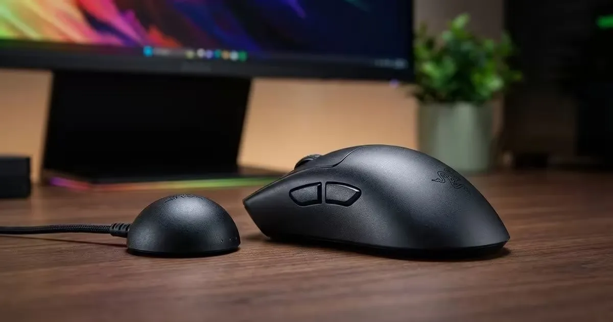 Razer Deathadder V4 Pro Wireless 56 g Black Gaming Mouse | Evetech