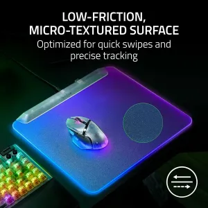 Razer Firefly V2 Pro RGB Gaming Mousepad Phantom White - image 9
