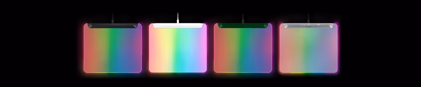 Razer Firefly V2 Pro RGB Gaming Mousepad displayed in alternative color styling