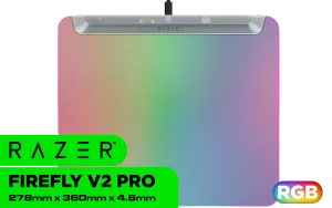 Razer Firefly V2 Pro RGB Gaming Mousepad Phantom White - image 1