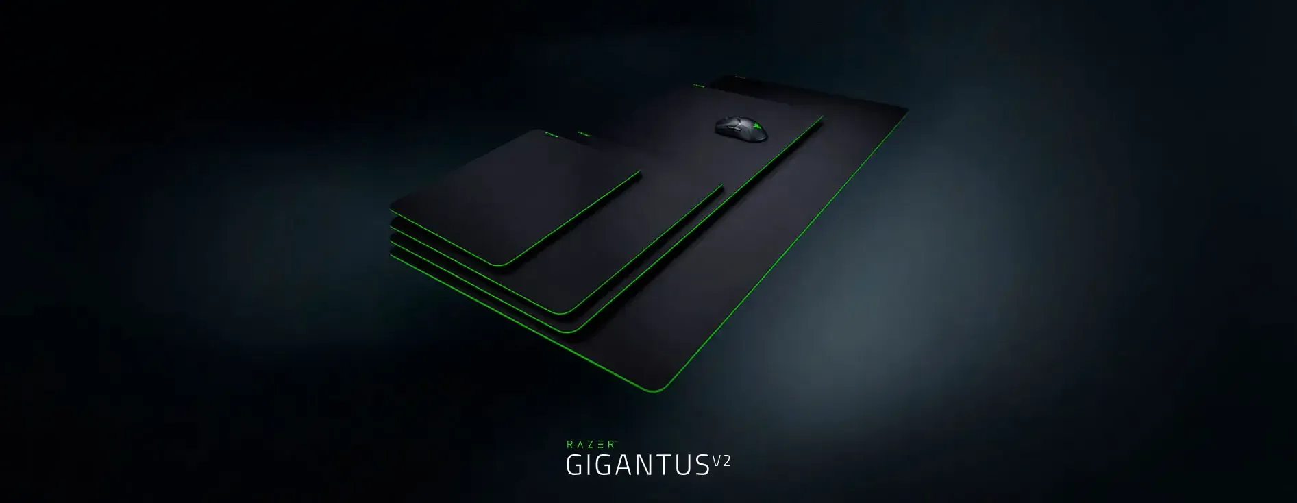 Razer Gigantus V2 Medium Gaming Mouse Pad - Desktop View
