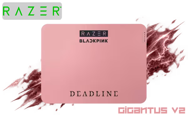 Razer Gigantus V2 Medium Gaming Mousepad Blackpink Edition - image 1 Razer Gigantus V2 Medium Gaming Mousepad Blackpink Edition - image 1