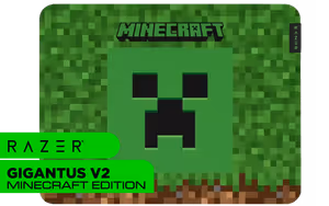 Razer Gigantus V2 Medium Gaming Mousepad Minecraft Edition - Image 1