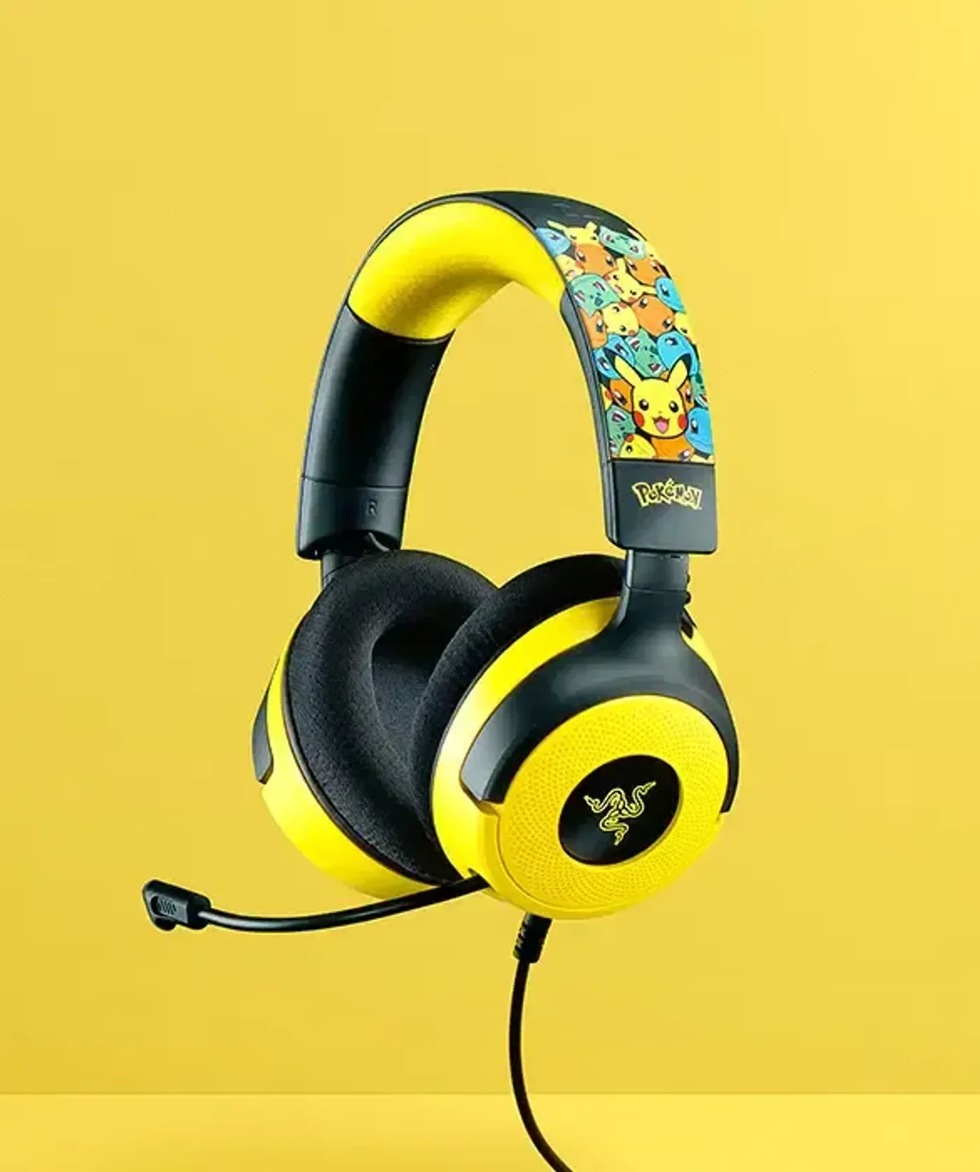 Razer Kraken V4 X Pokémon Edition wired RGB gaming headset