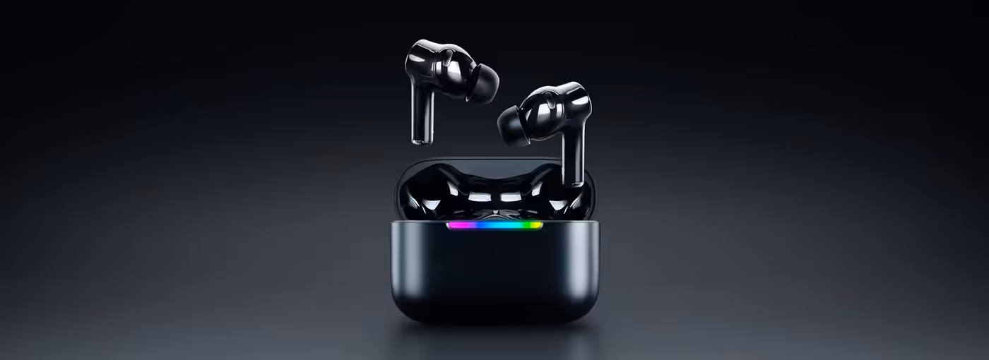 Razer Hammerhead V3 X HyperSpeed showing 35 hour battery life