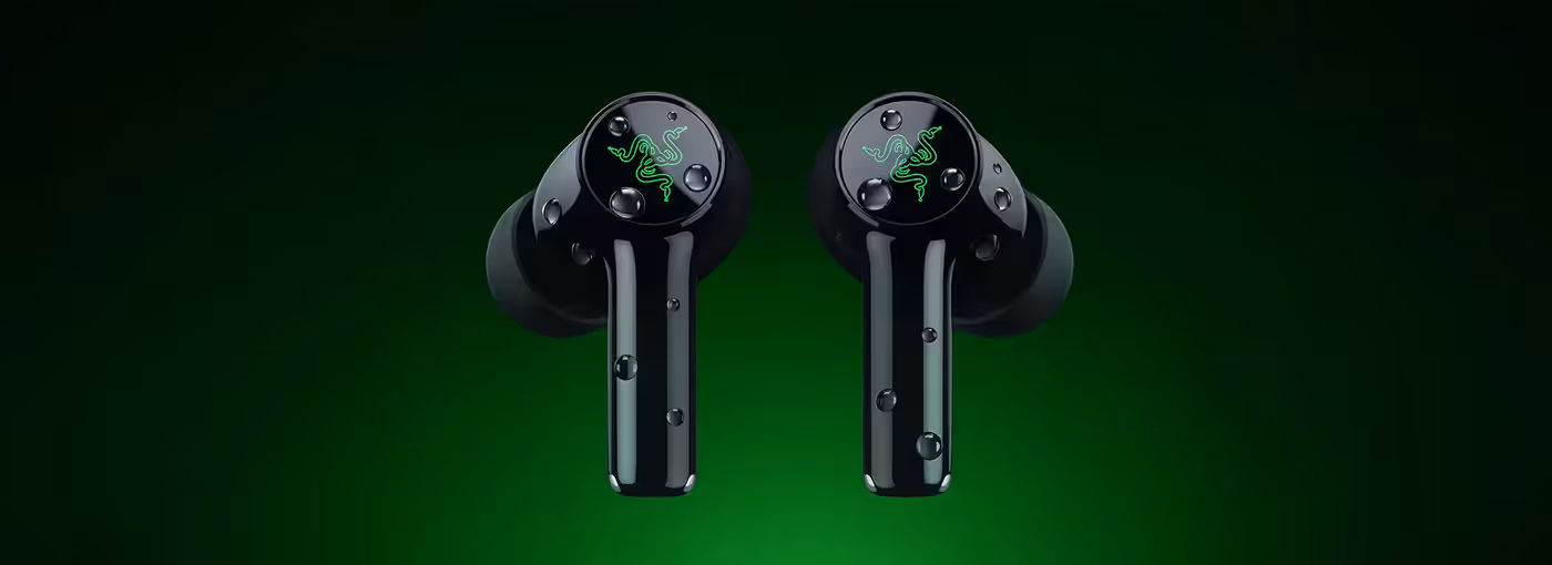 Water-resistant IPX4 gaming earbuds designed for durability