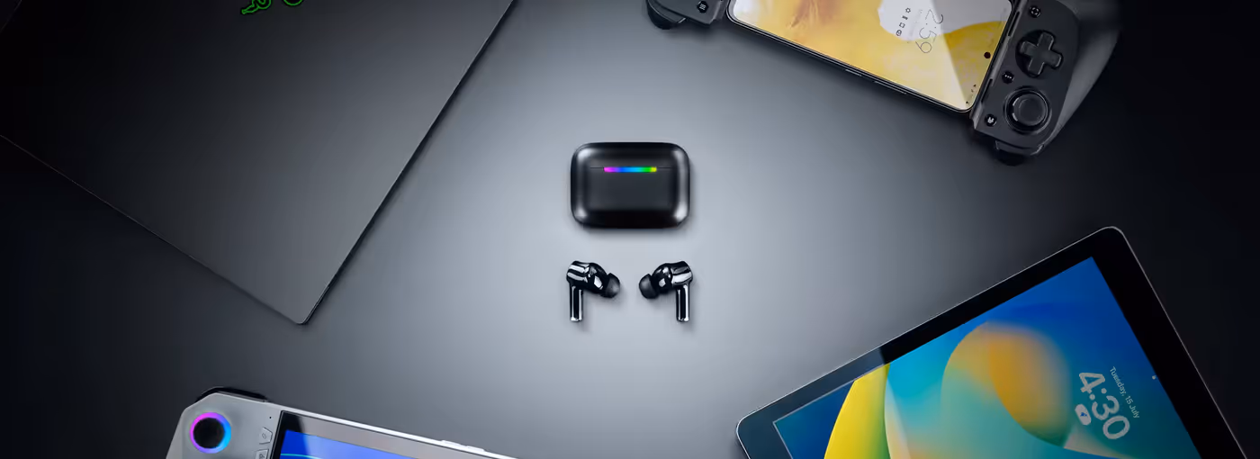 Razer Hammerhead V3 X HyperSpeed displaying wireless connectivity features